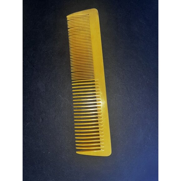 1950s Celluloid Vanity Set Hand Mirror Hair Comb No Missing Teeth Large - Picture 2 of 9